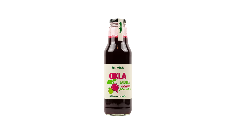 100% VOCNI SOK JABUKA-CIKLA 0,75L