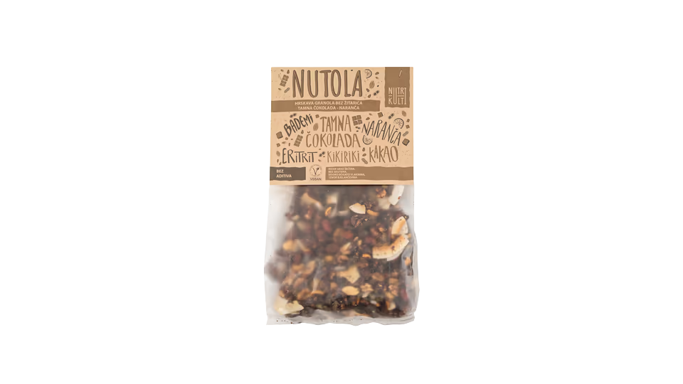 GRANOLA NARANČA/TAMNA ČOKOLADA 300G