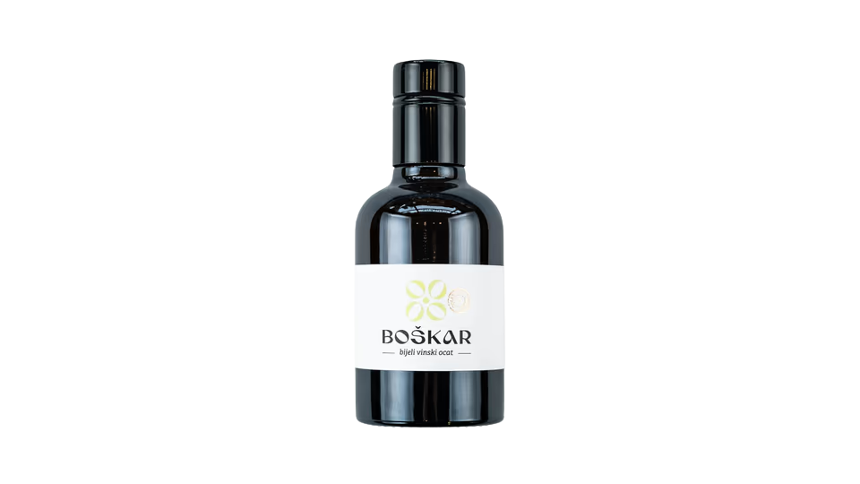BOŠKAR BIJELI VINSKI OCAT 0,25L