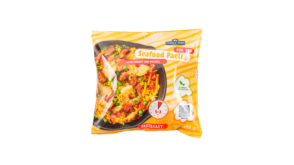 PAELLA S KOZICAMA I DAGNJAMA 400G