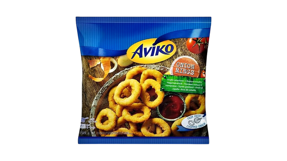 AVIKO ONION RINGS 450G