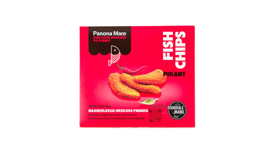 FISH AND CHIPS SPICY 250G