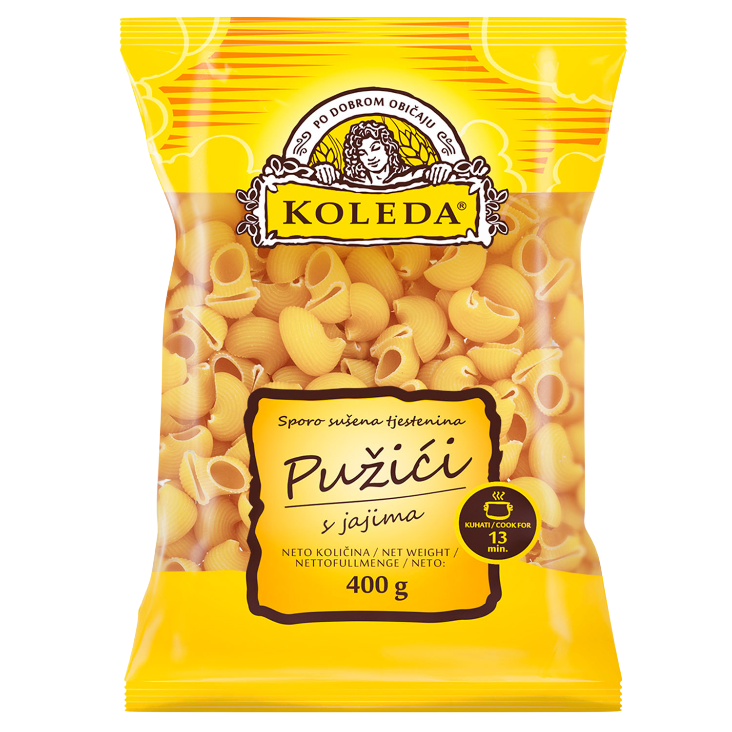 KOLEDA PUŽIĆI S JAJIMA 400G