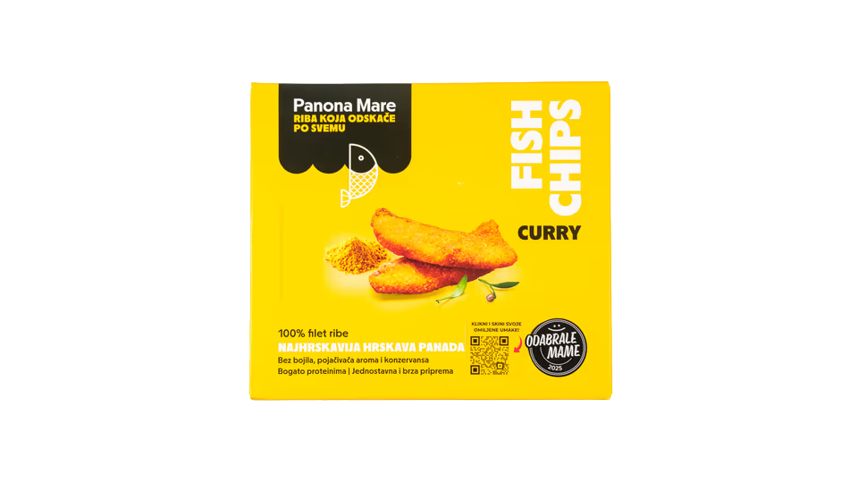 FISHCHIPS CURRY 250G