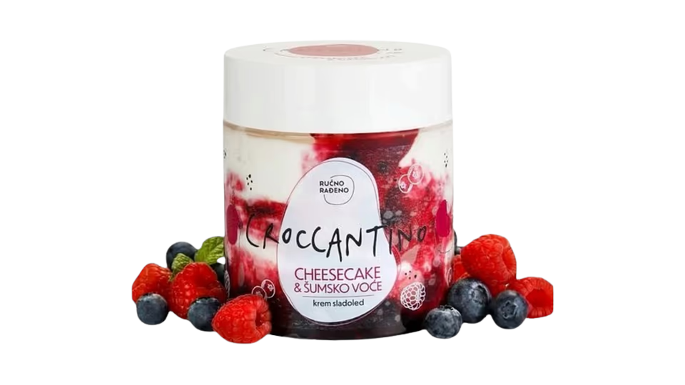 SLADOLED CROCCANTINO CHEESECAKE I ŠUMSKO VOĆE 500ML