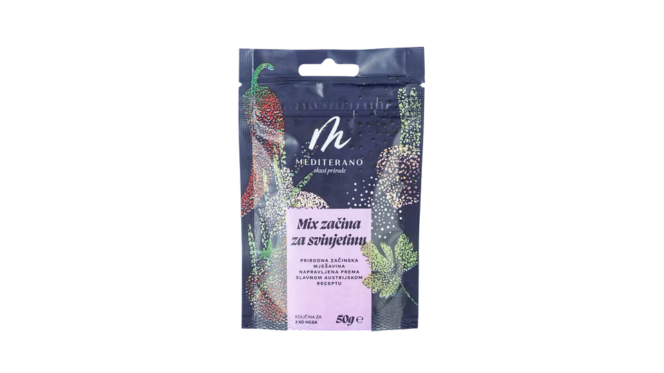 MEDITERANO SVINJETINA GRILL 50G