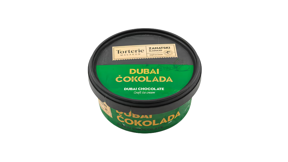 SLADOLED ZANATSKI DUBAI ČOKOLADA 500ML