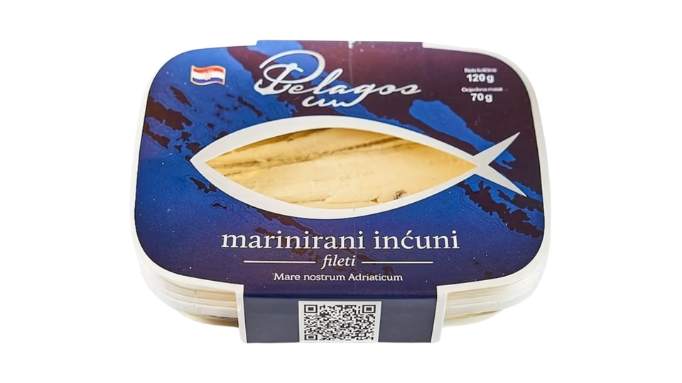 FILETI MARINIRANIH INĆUNA 120 G PELAGOS